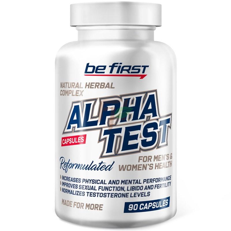 Be First ALPHA TEST [Reformulated] (90 капсул) - Купить тестобустер в ...