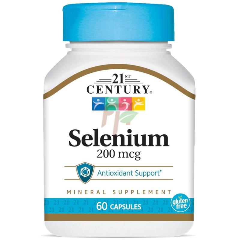 21st Century, SELENIUM (200 мкг * 60 капс) купить селен в Москве | FitHerb