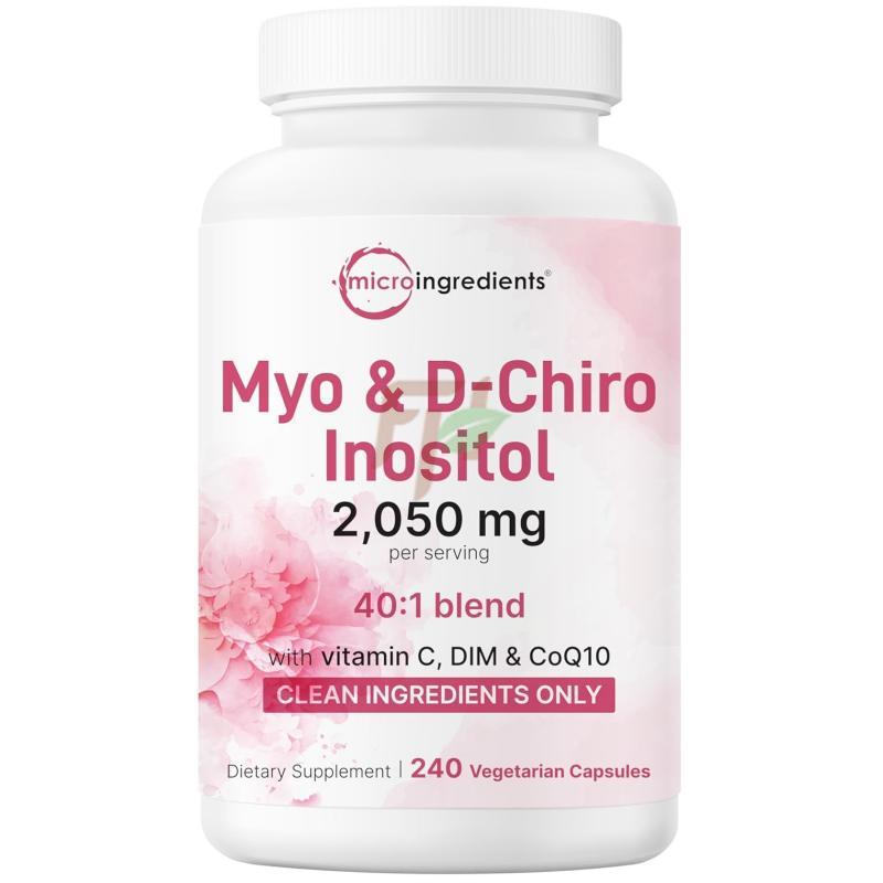 Micro Ingredients MYO & D-CHIRO INOSITOL (240 капс) купить в Москве ...
